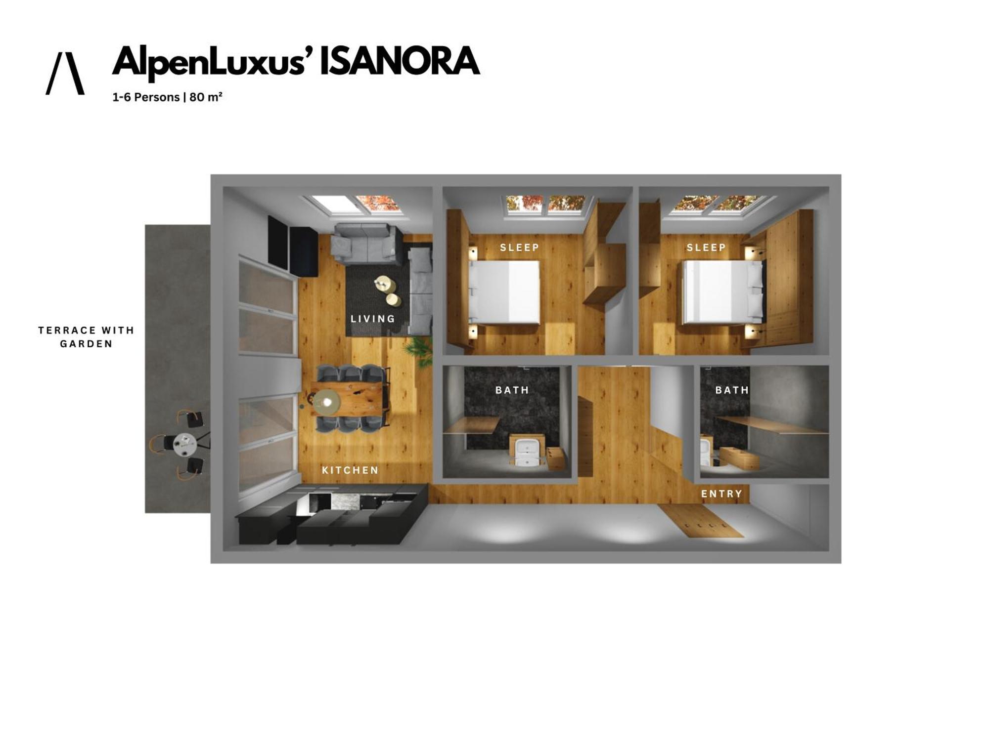 Isanora - Garden & Private Whirlpool By Alpenluxus Appartements Fügen Buitenkant foto